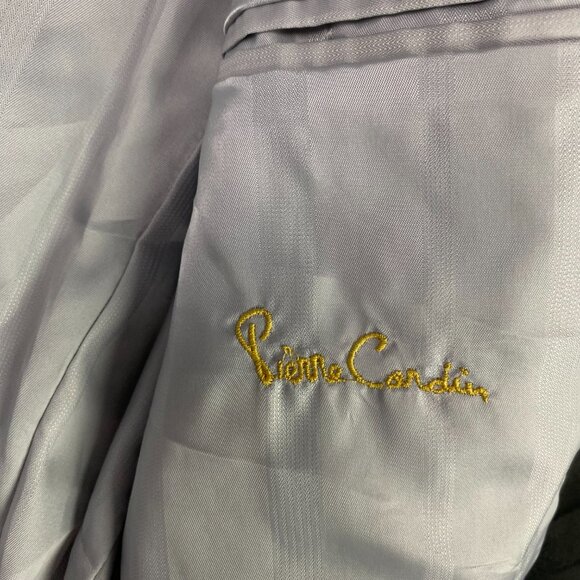 Vintage Pierre Cardin Tuxedo Dinner Jacket Blazer Men's 37R Black Made in USA - Picture 16 of 16